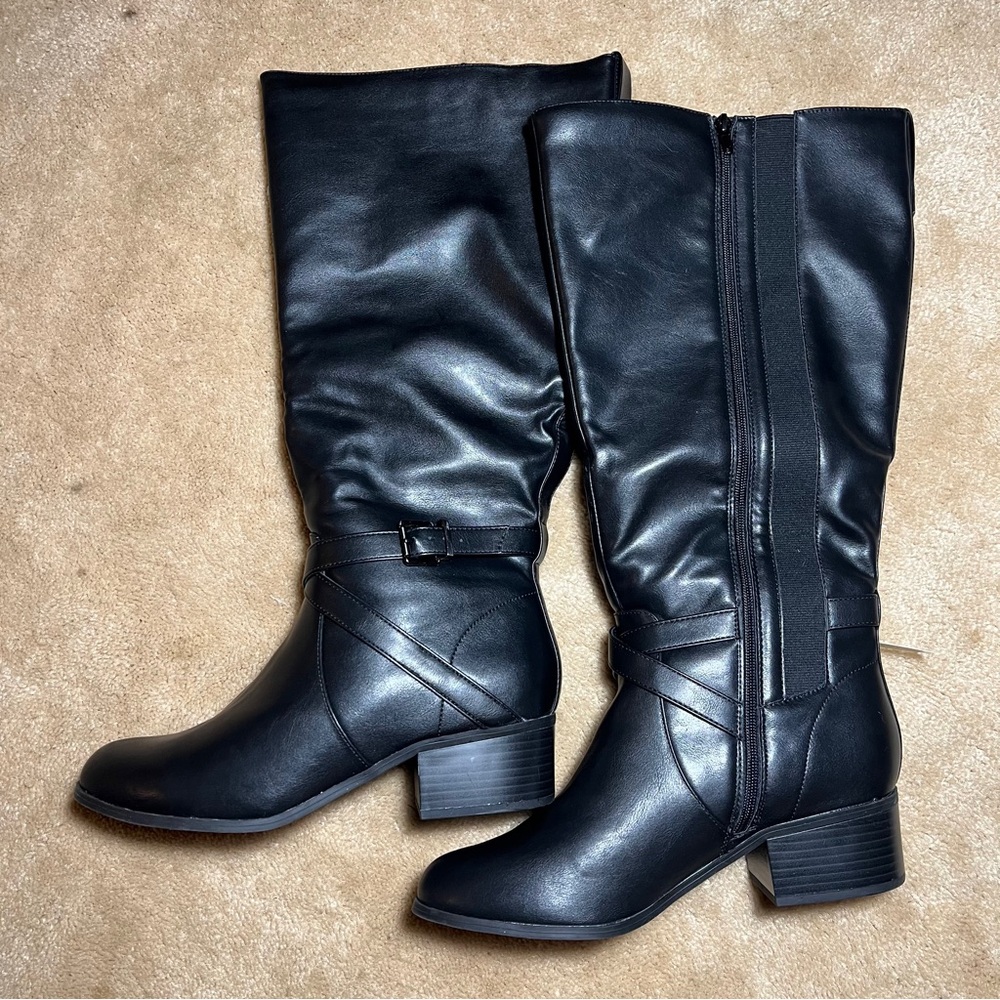 Knee high boots